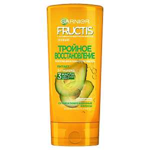 Бальзам-ополаскиватель Тройное Восстановление Fructis