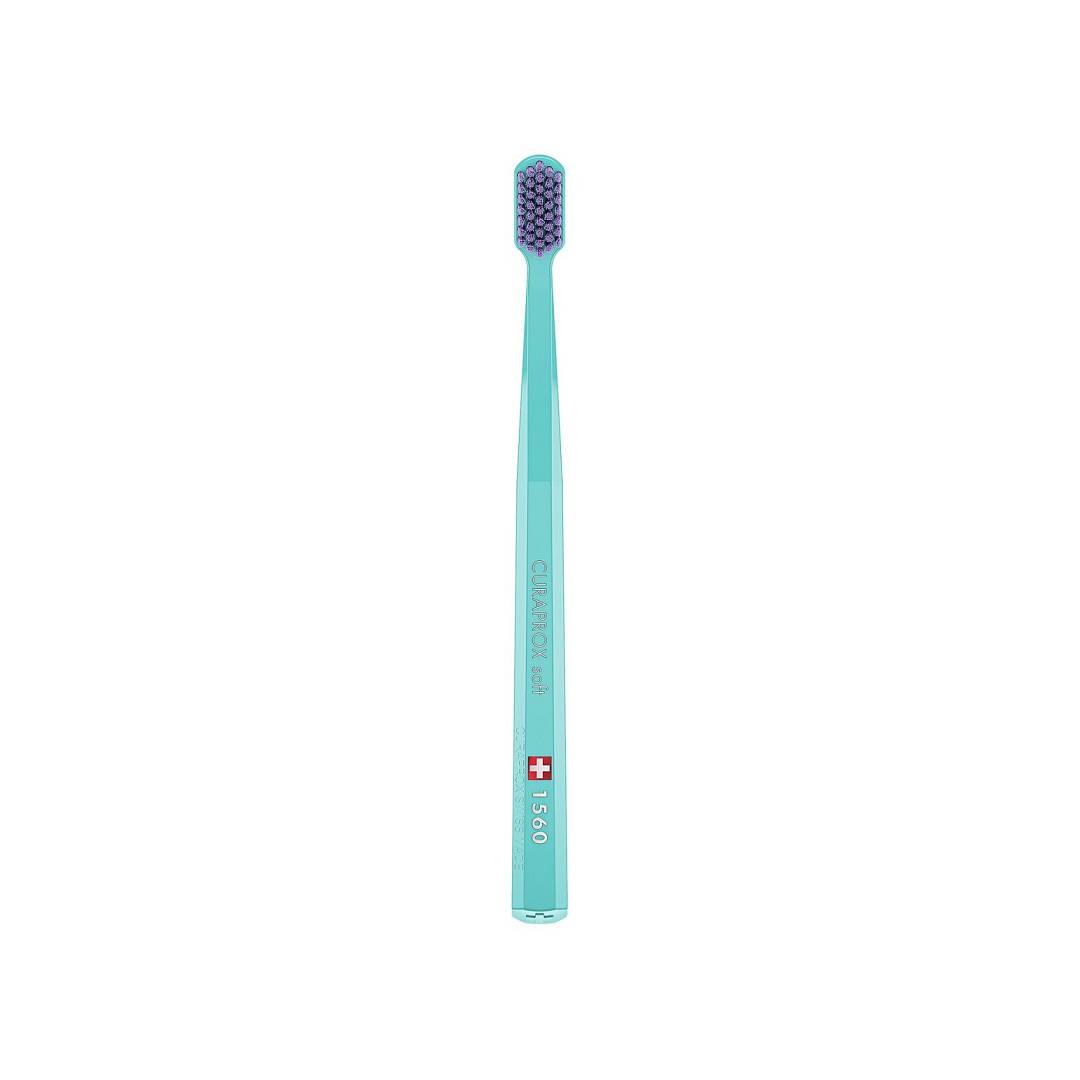 Зубная щетка soft d 0,15 мм, бирюзовая