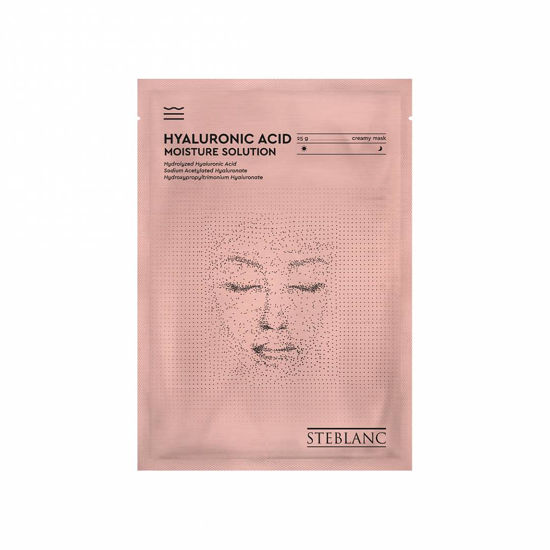 Тканевая маска для лица увлажняющая с гиалуроновой кислотой