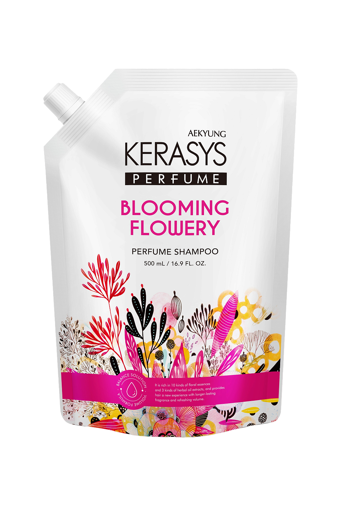 Шампунь для волос парфюмированный Blooming Flowery (запасной блок)
