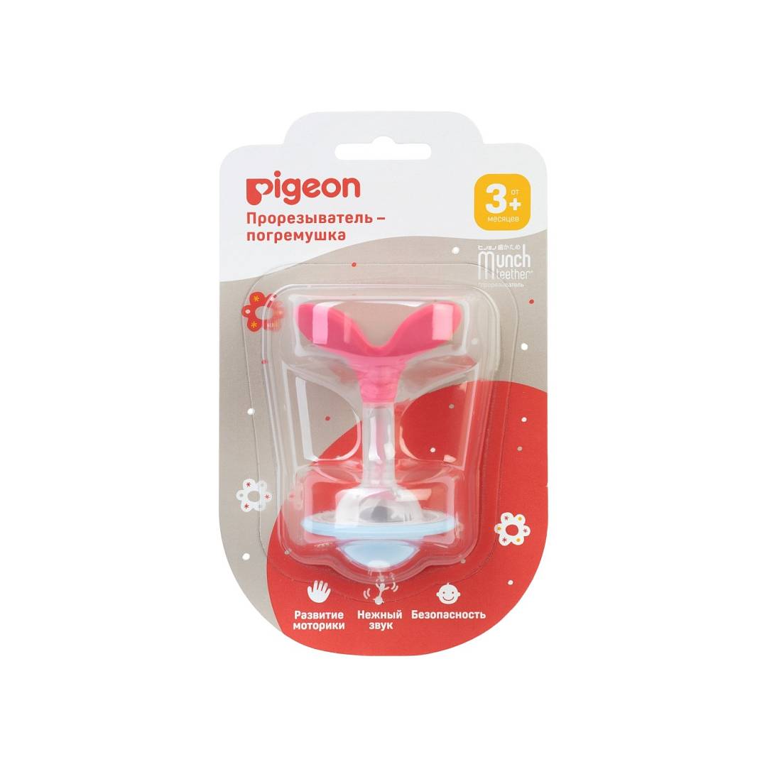 Прорезыватель-погремушка Munch teether, 3+ мес