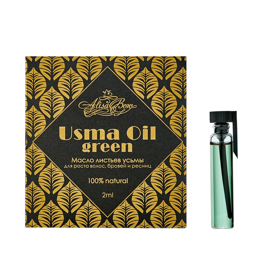 Масло листьев усьмы Usma Oil green
