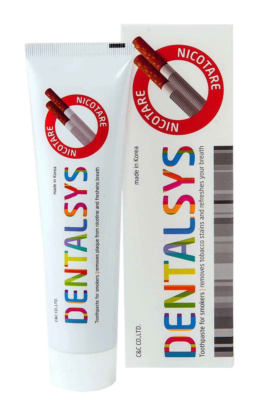 Зубная паста для курильщиков DC 2080 Dentalsys Nicotare