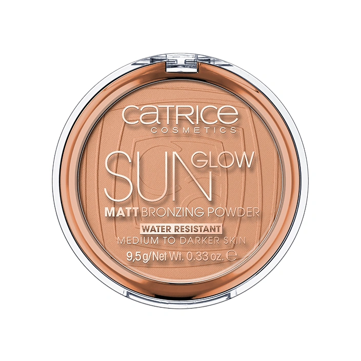 Пудра компактная с эффектом загара Sun Glow Matt Bronzing Powder 035  купить в VISAGEHALL