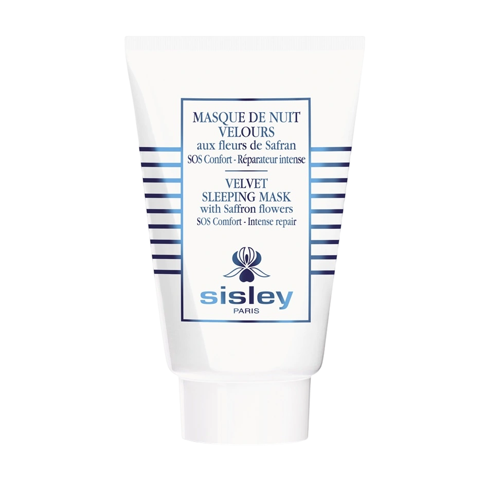 Velvet Sleeping Mask with Saffron flowers Маска ночная с шафраном купить в VISAGEHALL