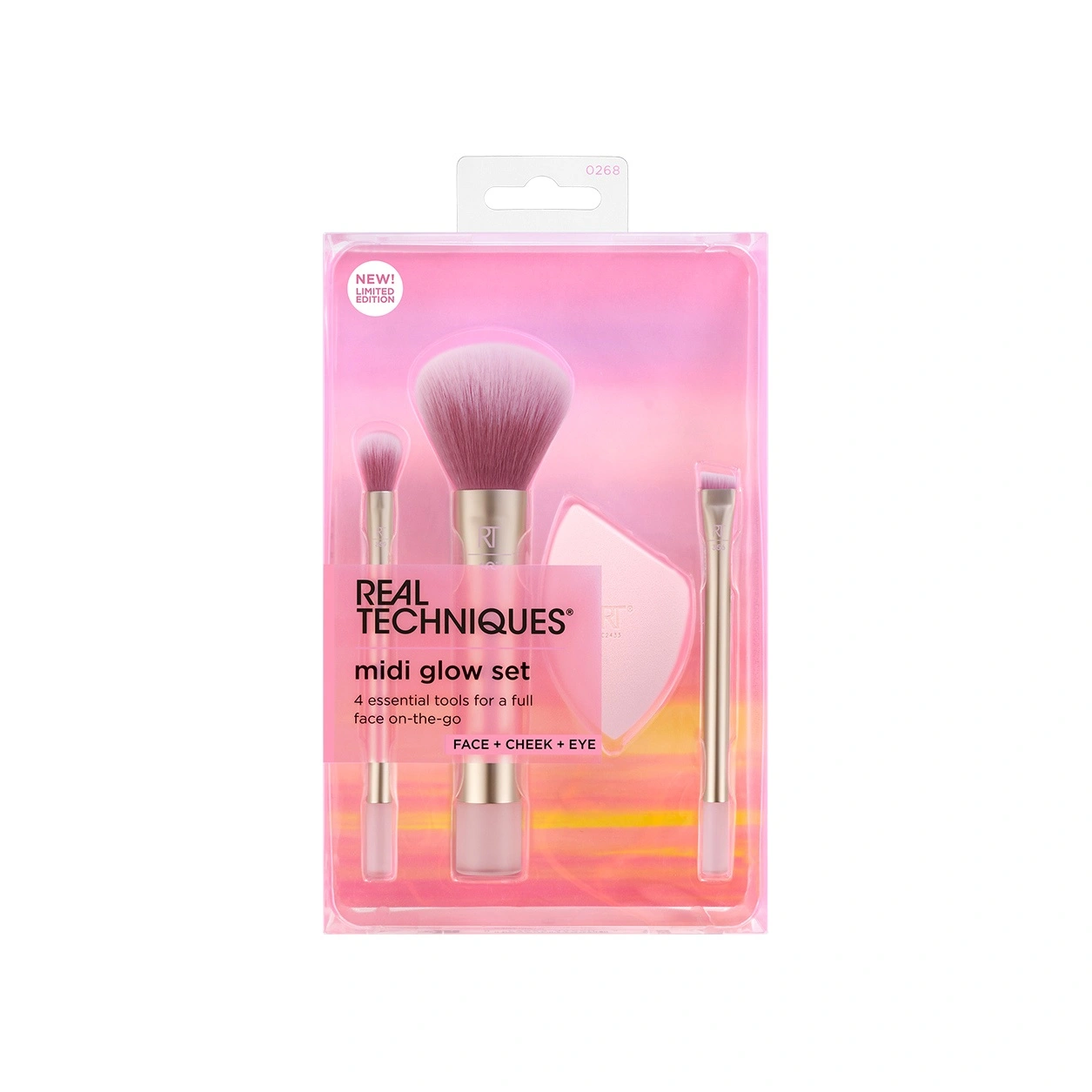 Набор кистей и спонж для макияжа Sunrise to Sunset Midi Glow Set купить в VISAGEHALL