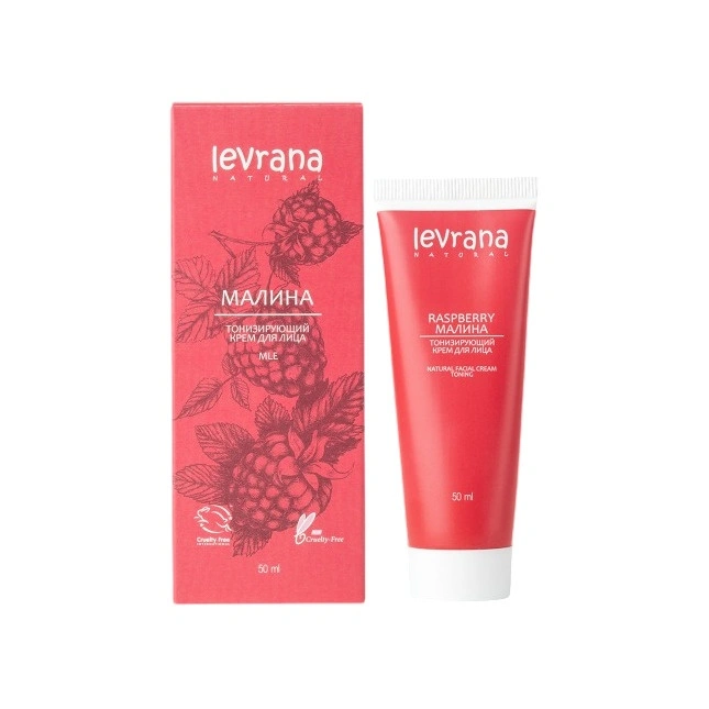 Крем для лица тонизирующий Малина