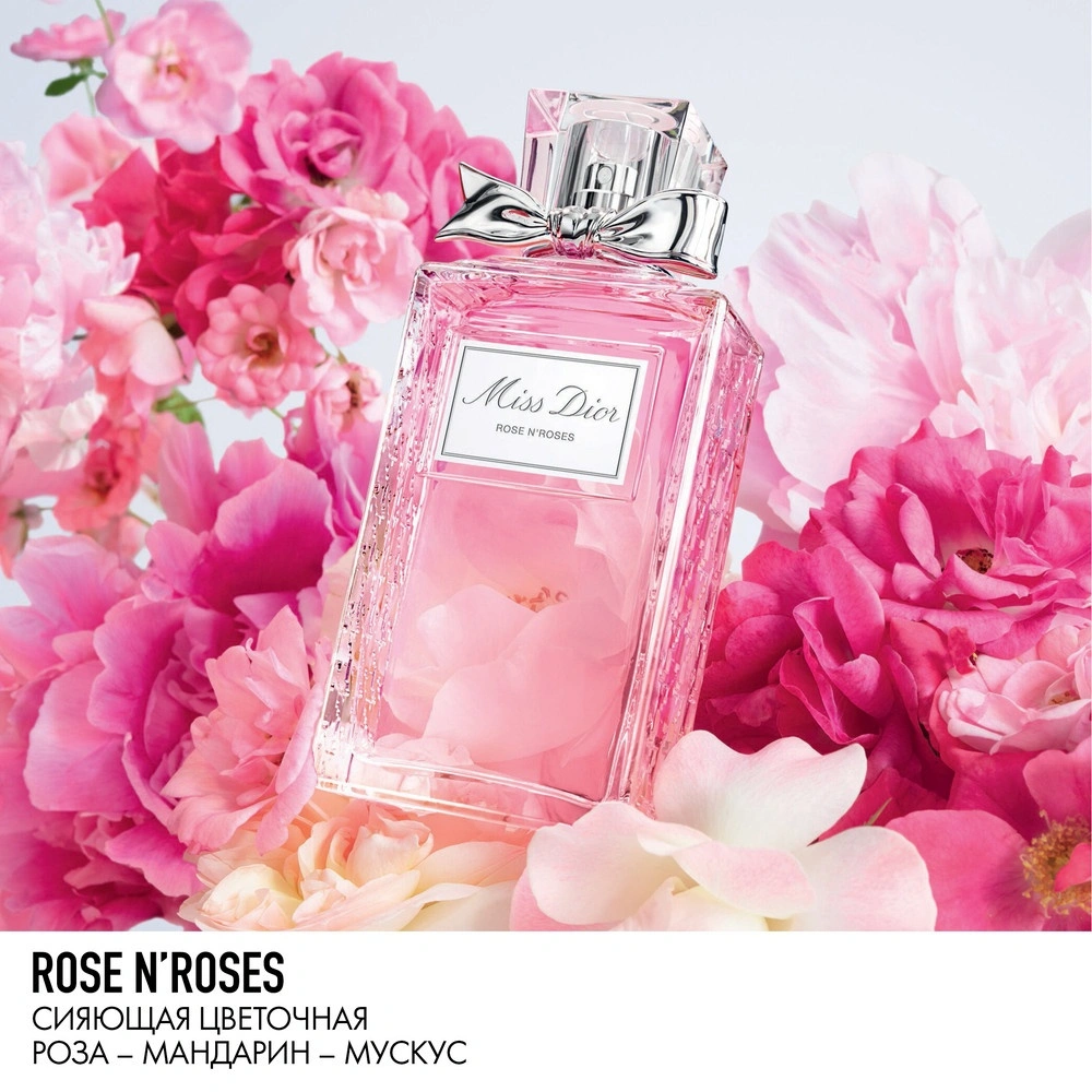 MISS DIOR ROSE N'ROSES~Туалетная вода купить в VISAGEHALL