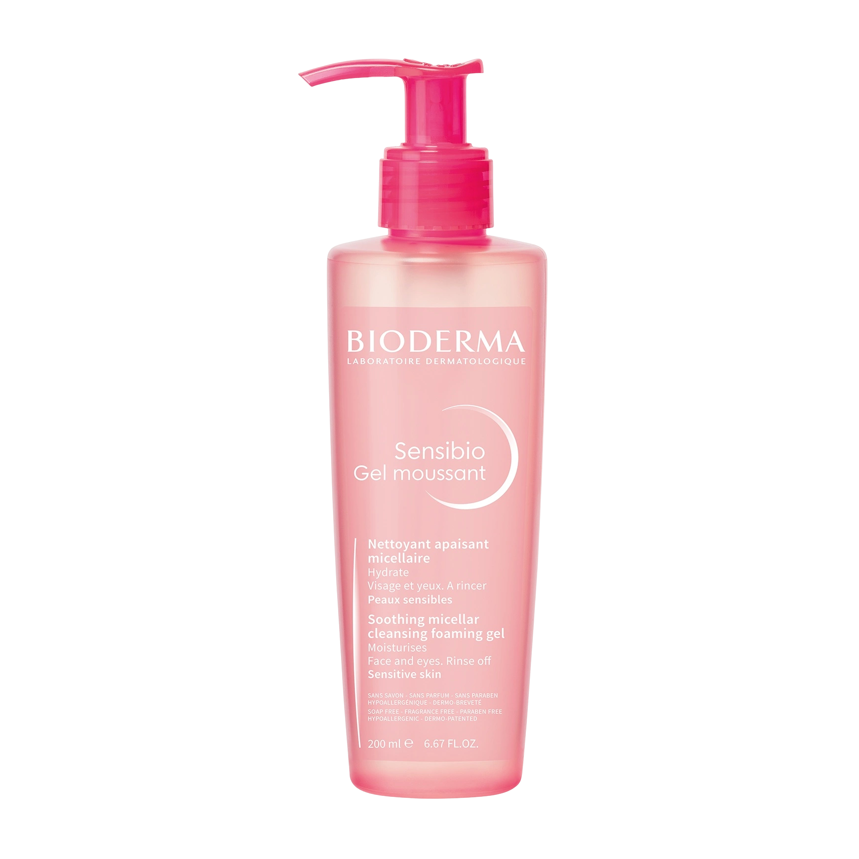Bioderma Гель для лица очищающий Sensibio – купить в VISAGEHALL
