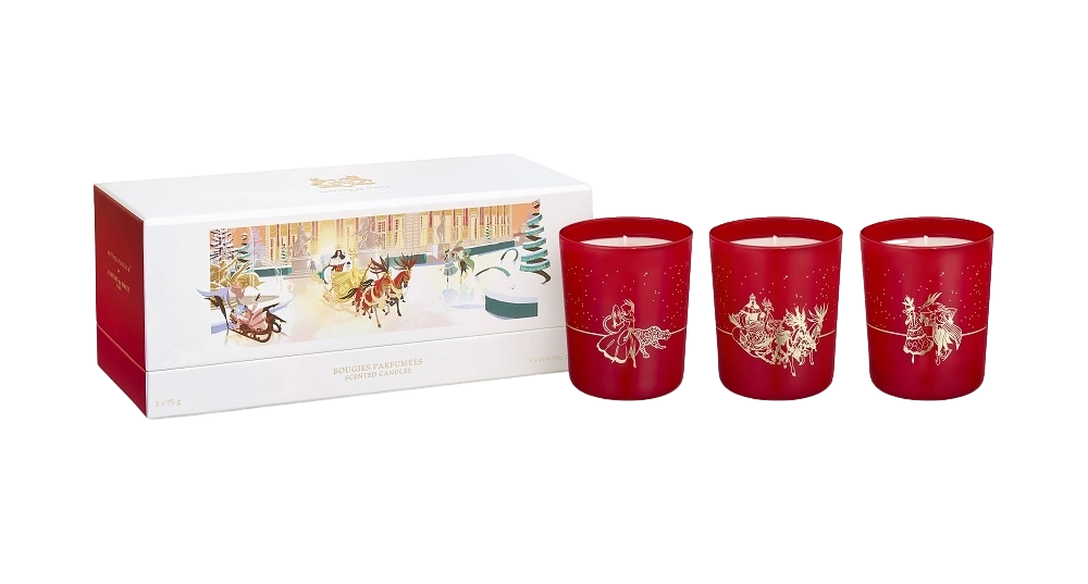 Набор Festive Candle: Winter Wood, Spiced Delight, Royal Pine купить в VISAGEHALL