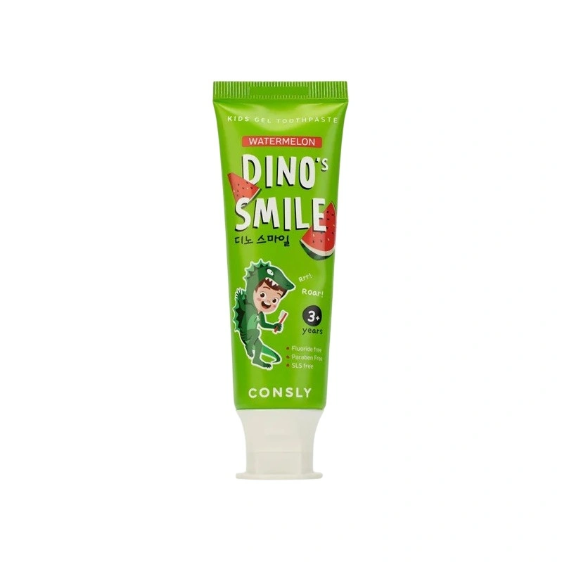 Зубная паста детская со вкусом арбуза Dino's Smile купить в VISAGEHALL