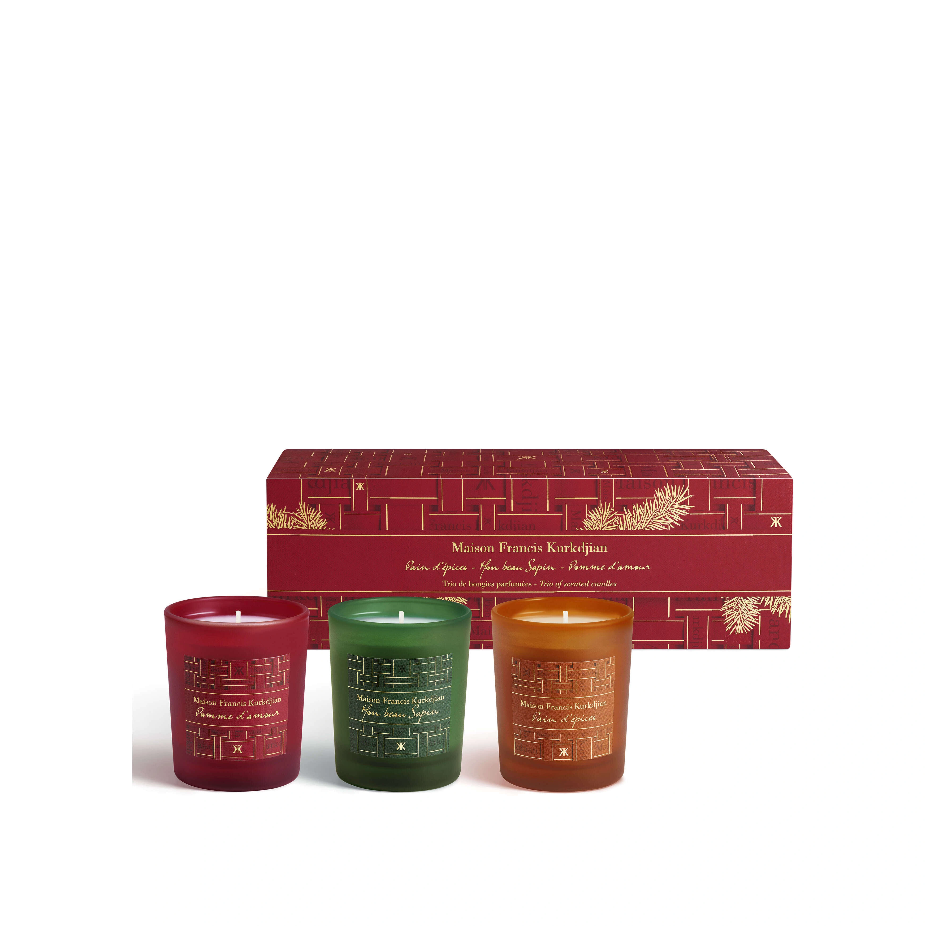 Набор парфюмированных свечей купить в VISAGEHALL