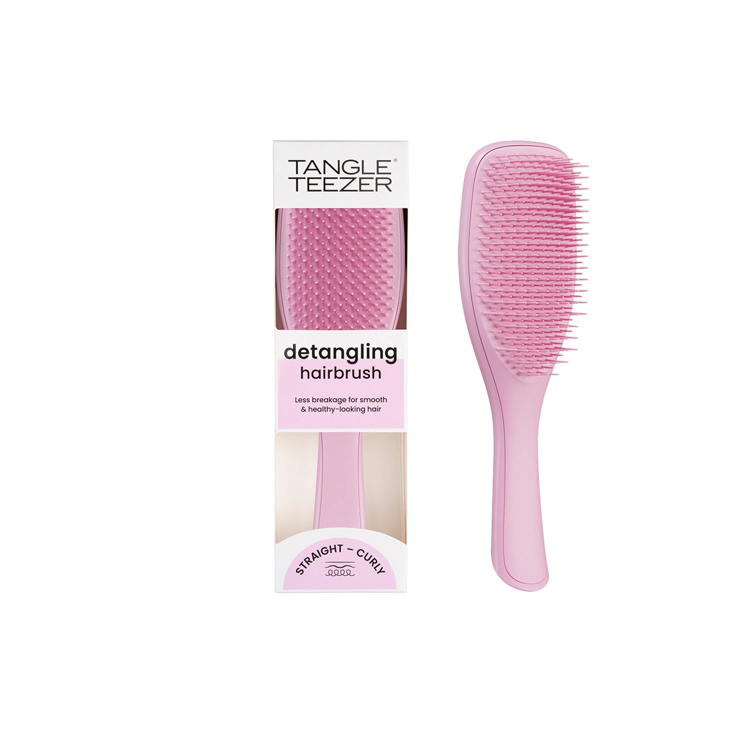 Расческа The Ultimate Wet Detangler Rosebud Pink купить в VISAGEHALL