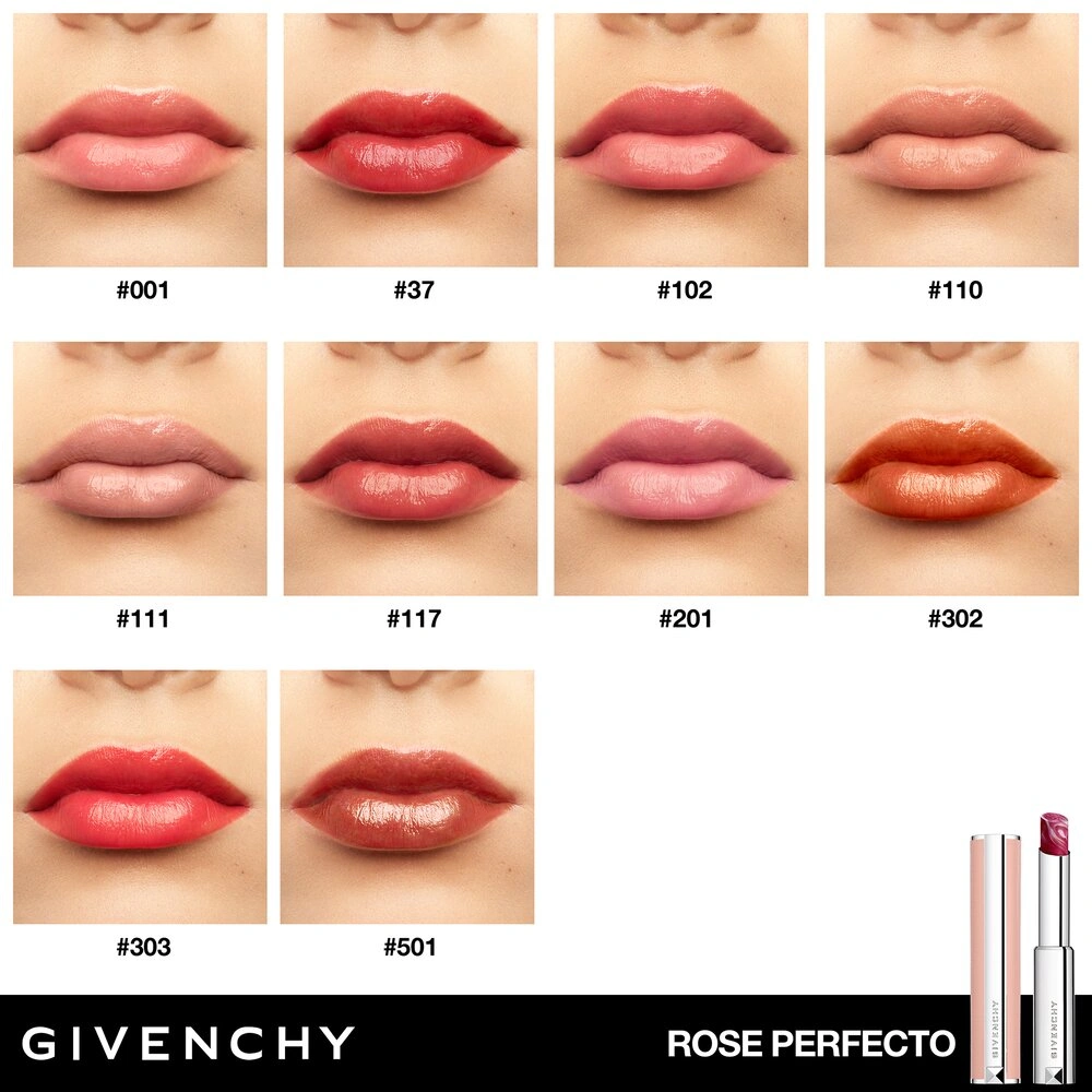 Givenchy Бальзам для губ Rose Perfecto – купить в VISAGEHALL