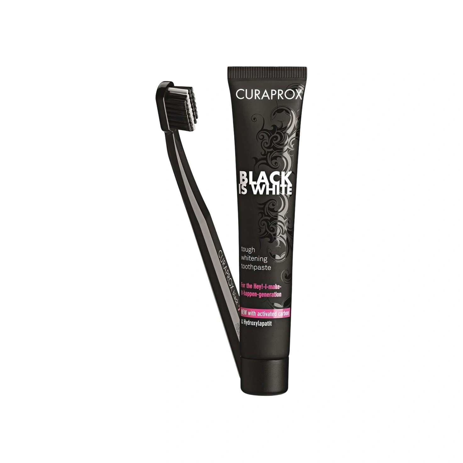Набор: Зубная паста Black Is White 90мл + Щетка CS 5460  купить в VISAGEHALL