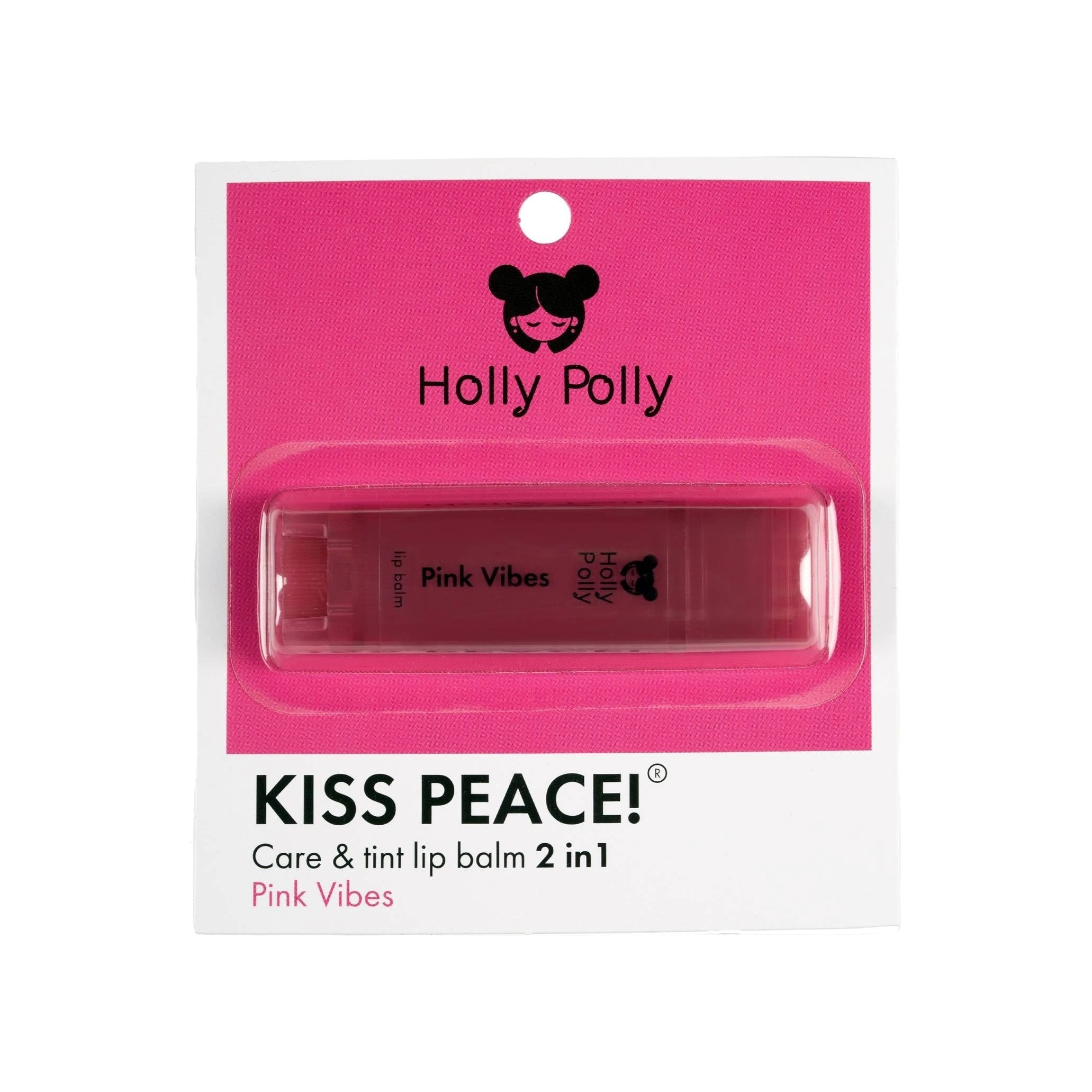 Бальзам для губ оттеночный Kiss Peace! Pink Vibes купить в VISAGEHALL