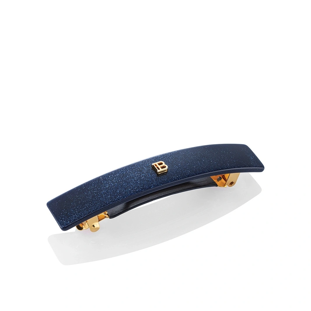 Заколка-автомат Космический сапфир M Limited Edition