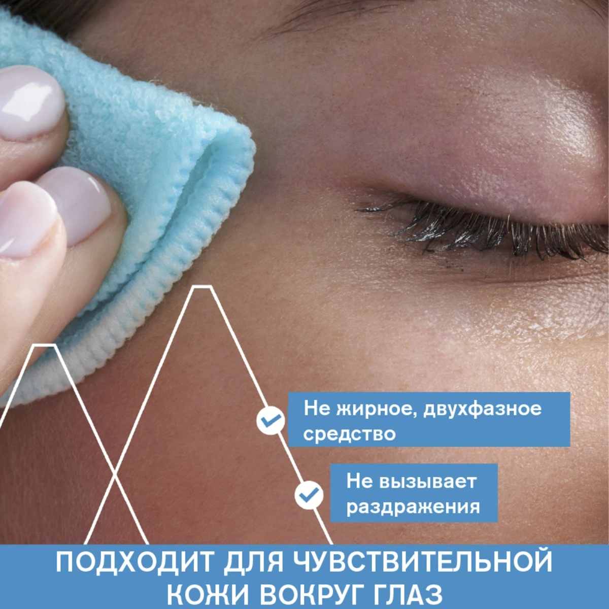 Средство двухфазное для снятия водостойкого макияжа купить в VISAGEHALL