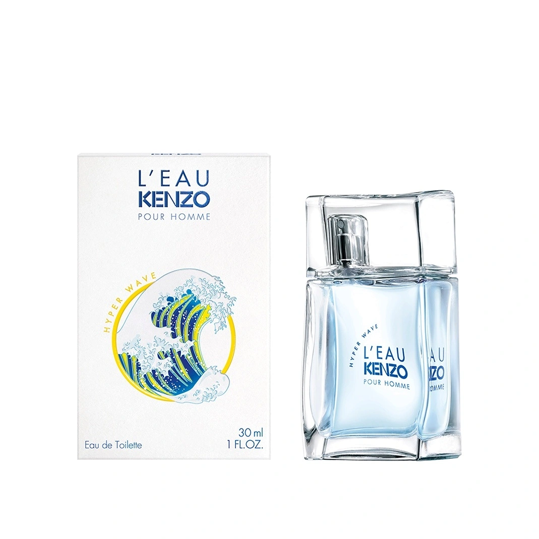 L'eau Kenzo Hyper Wave Pour homme Туалетная вода  купить в VISAGEHALL