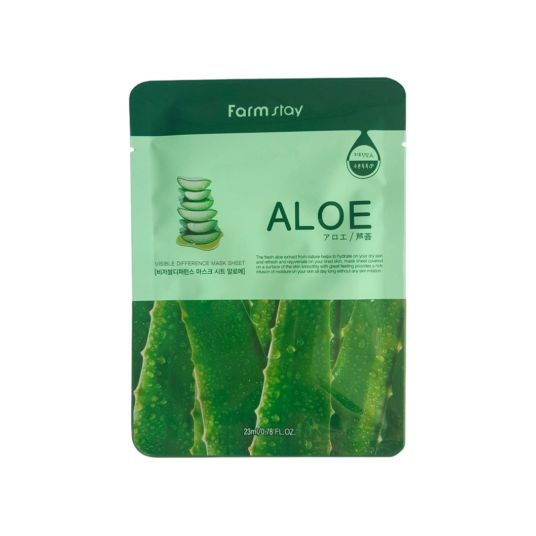 Маска тканевая для лица с экстрактом алоэ купить в VISAGEHALL