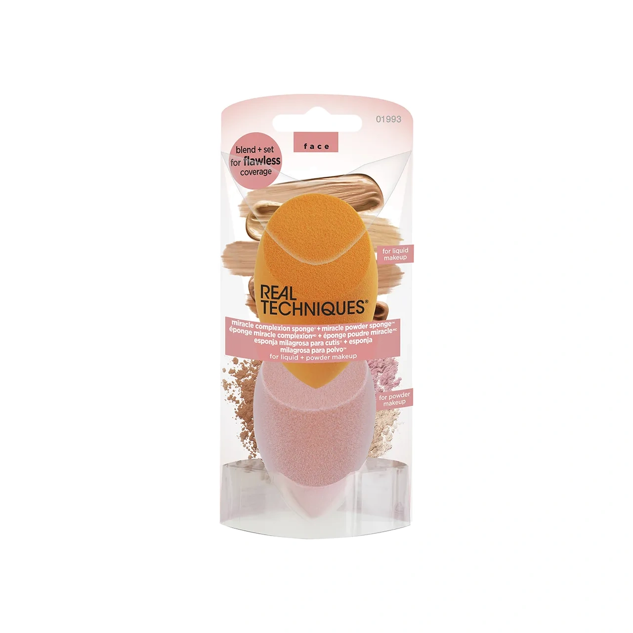 Набор спонжей для макияжа Miracle Complexion Sponge + Miracle Powder Sponge купить в VISAGEHALL