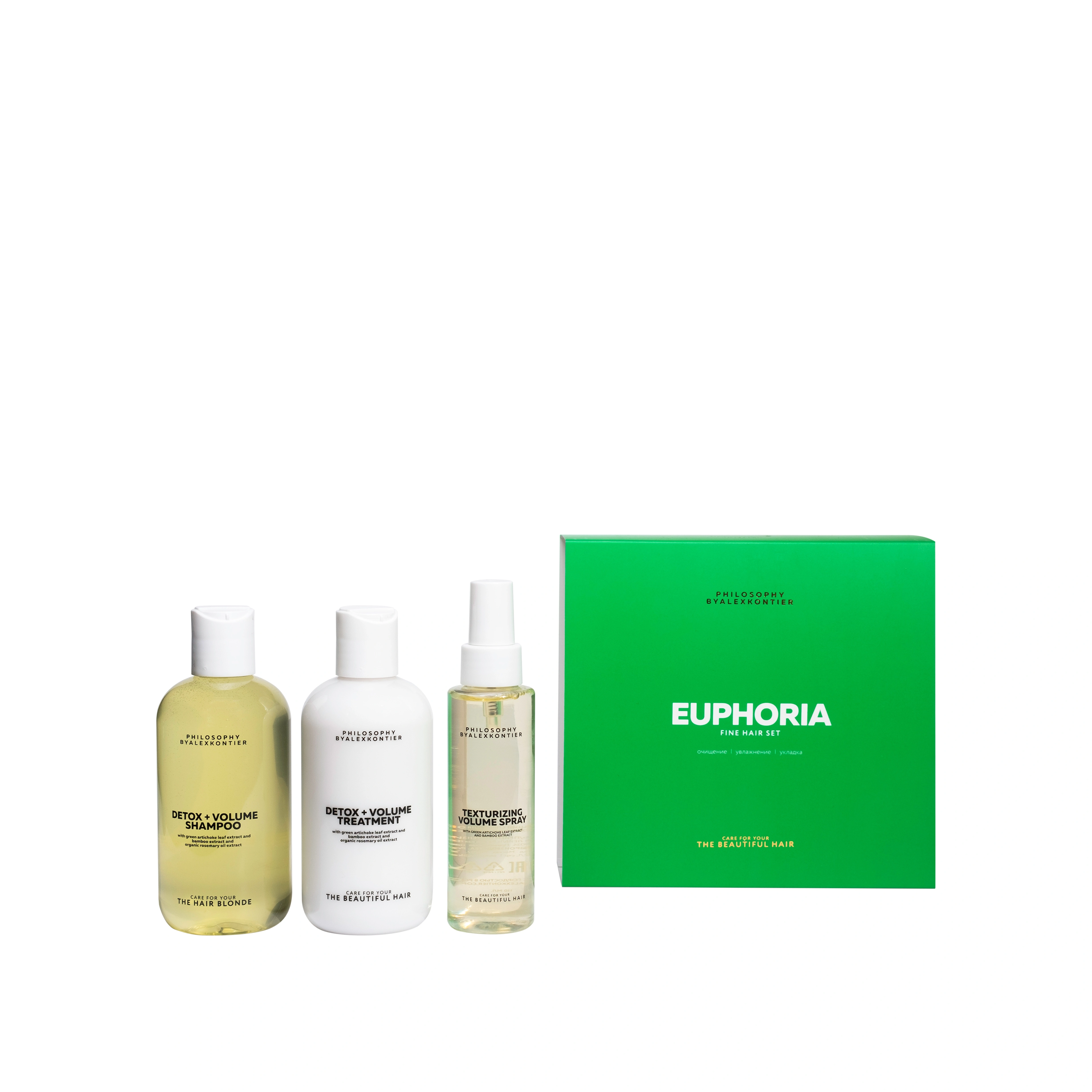 Набор для волос Fine Hair Set Euphoria купить в VISAGEHALL