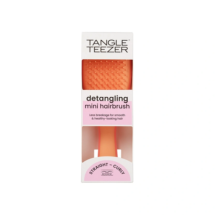 Расческа The Ultimate (Wet) Detangler Mini Salmon Pink & Apricot купить в VISAGEHALL