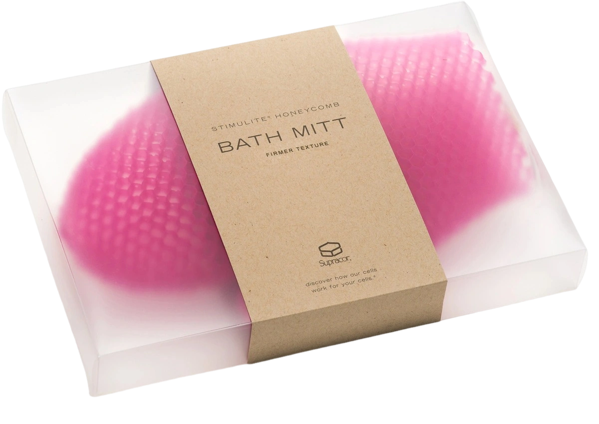 Мочалка-рукавичка для тела пурпурная Bath Mitt Stimulite®  купить в VISAGEHALL