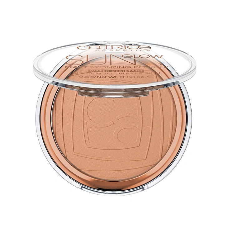 Пудра компактная с эффектом загара Sun Glow Matt Bronzing Powder 035 