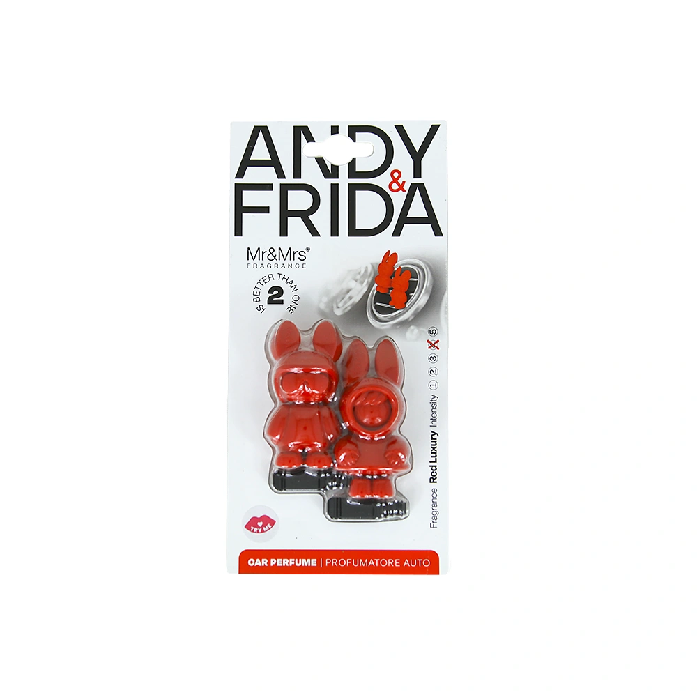 Mr&Mrs Fragrance Ароматизатор для автомобиля ANDY & FRIDA / RED LUXURY –  купить в VISAGEHALL