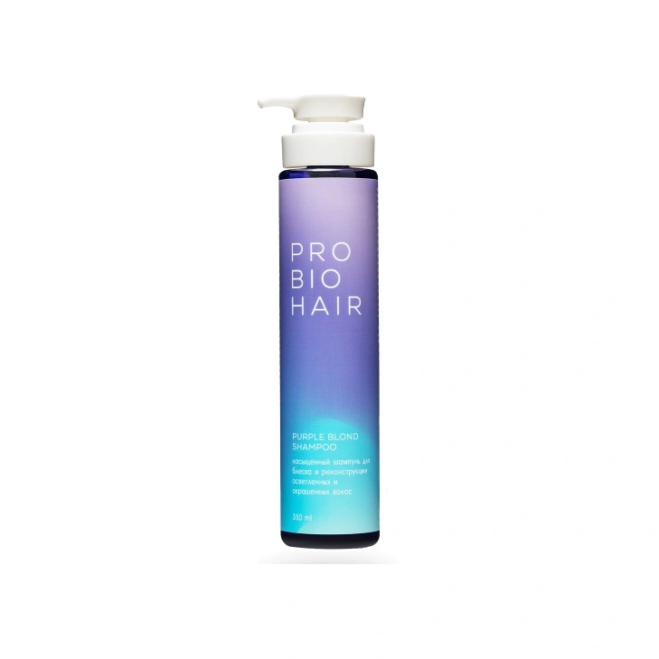 Шампунь оттеночный для осветленных волос Pro Bio Hair Purple Blond