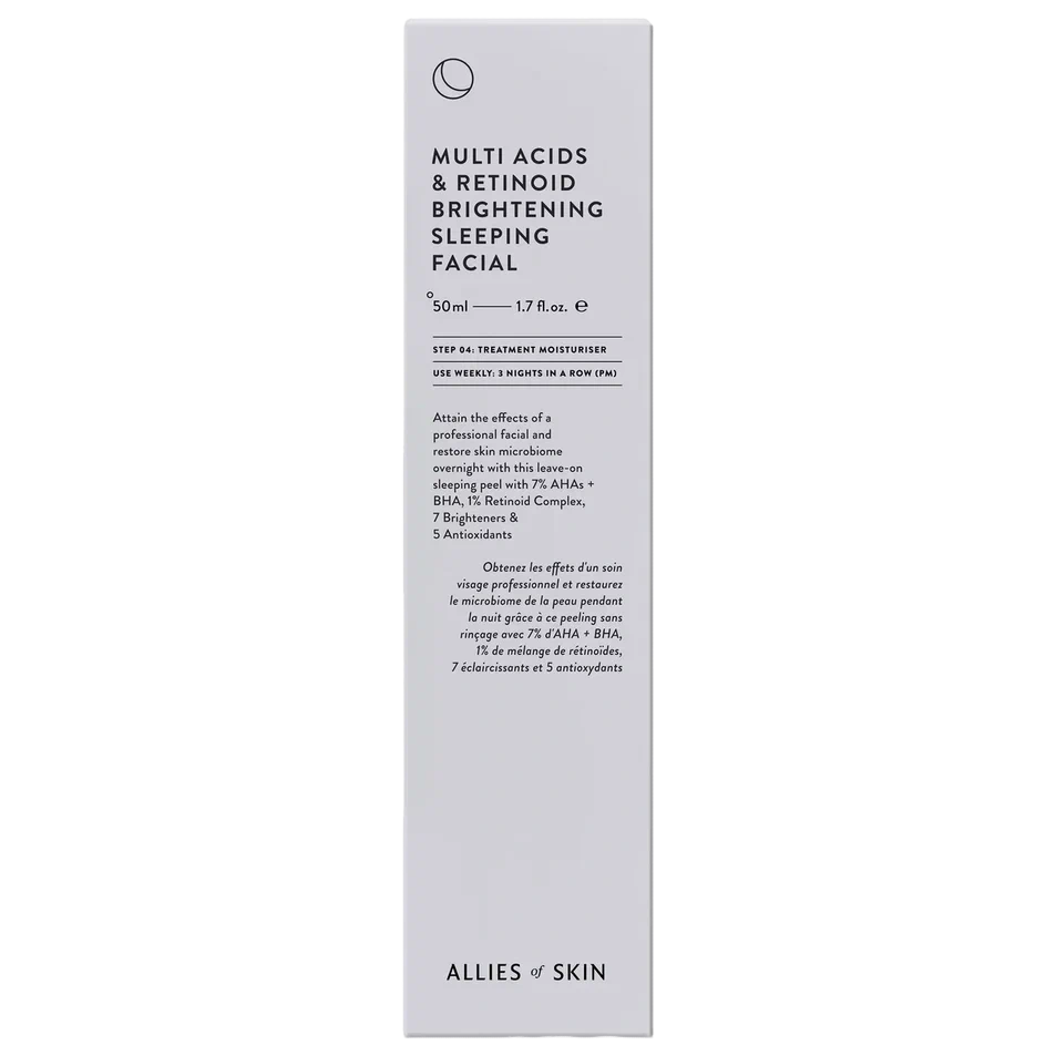 Пилинг ночной мультикислотный Multi Acids & Retinoid Brightening Sleeping Facial купить в VISAGEHALL