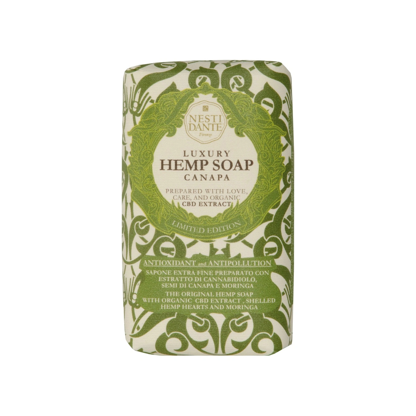 Мыло роскошное Конопляное Luxury Hemp Soap 250г купить в VISAGEHALL