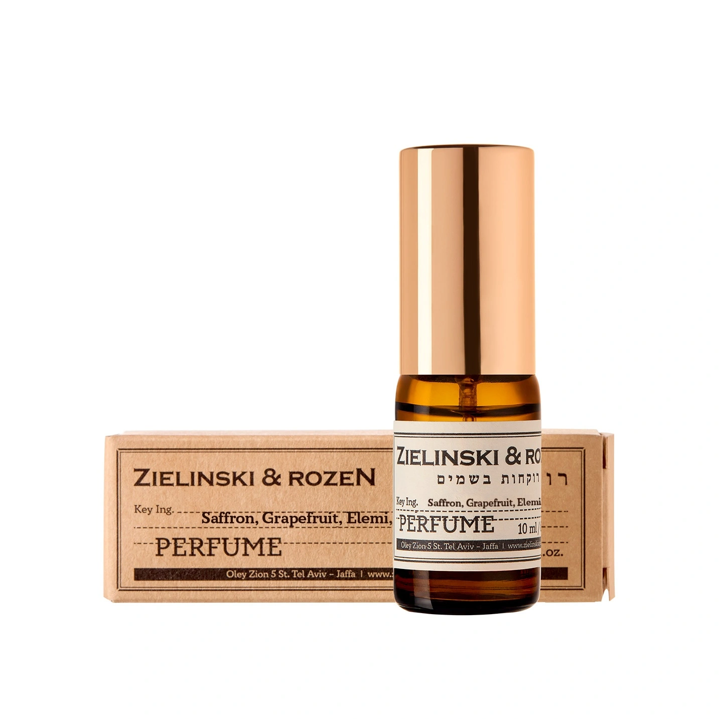 Духи концентрированные Шафран, Грейпфрут, Элеми, Табак купить в VISAGEHALL