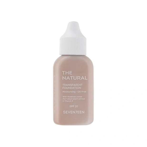 Тональный крем с естественным покрытием The Natural Transparent Foundation купить в VISAGEHALL