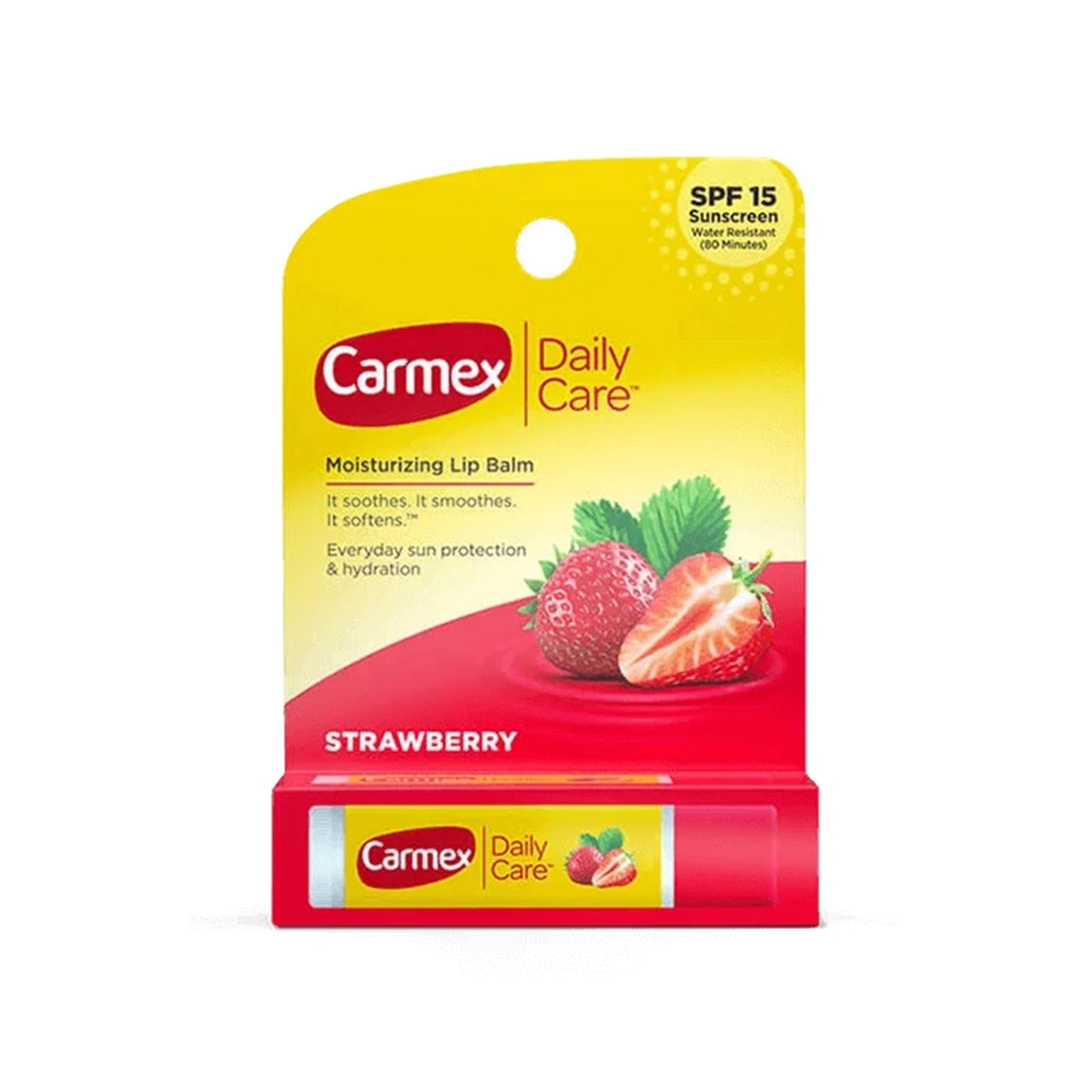 Бальзам для губ клубника в стике SPF15 купить в VISAGEHALL