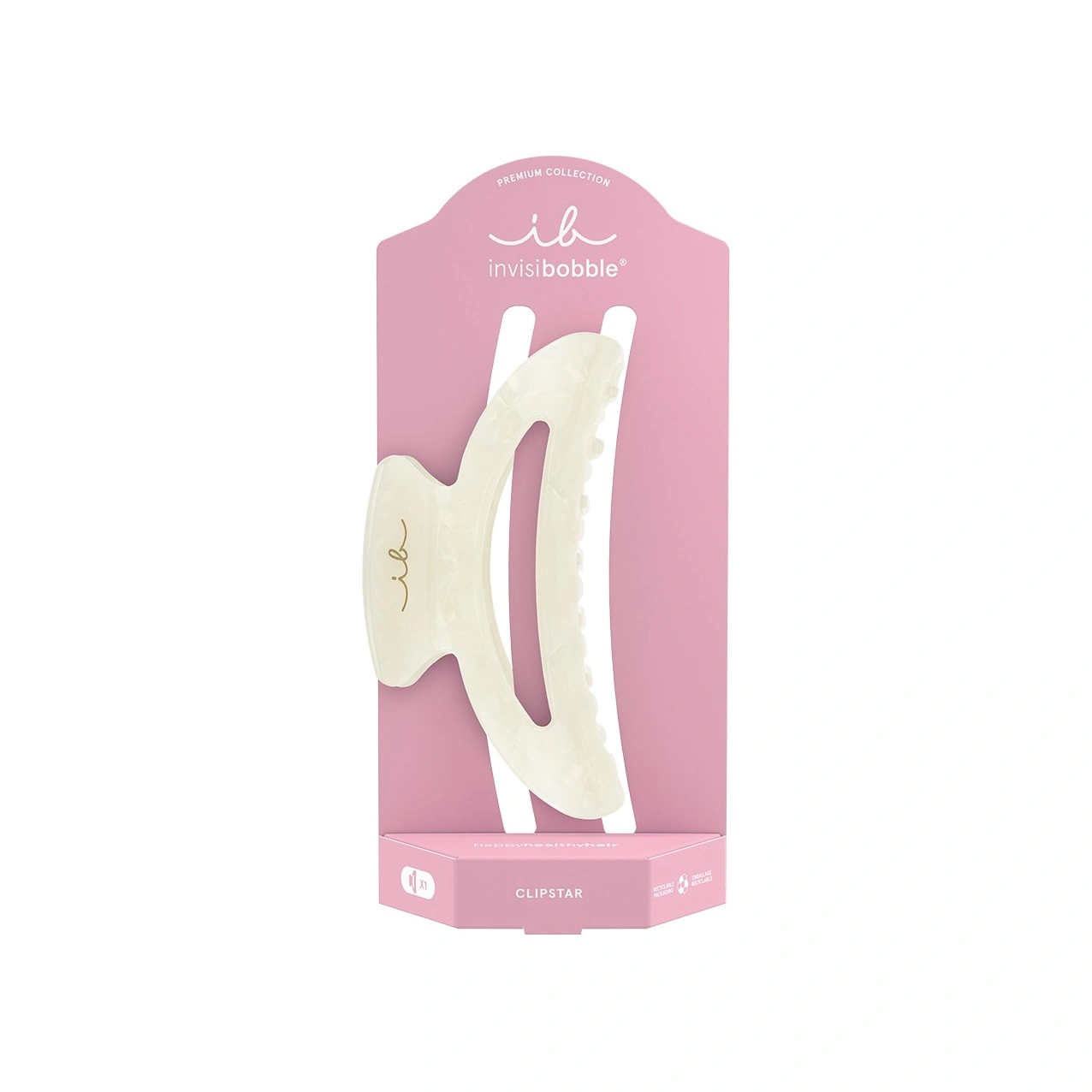 Заколка-крабик Premium Pearly Locks купить в VISAGEHALL