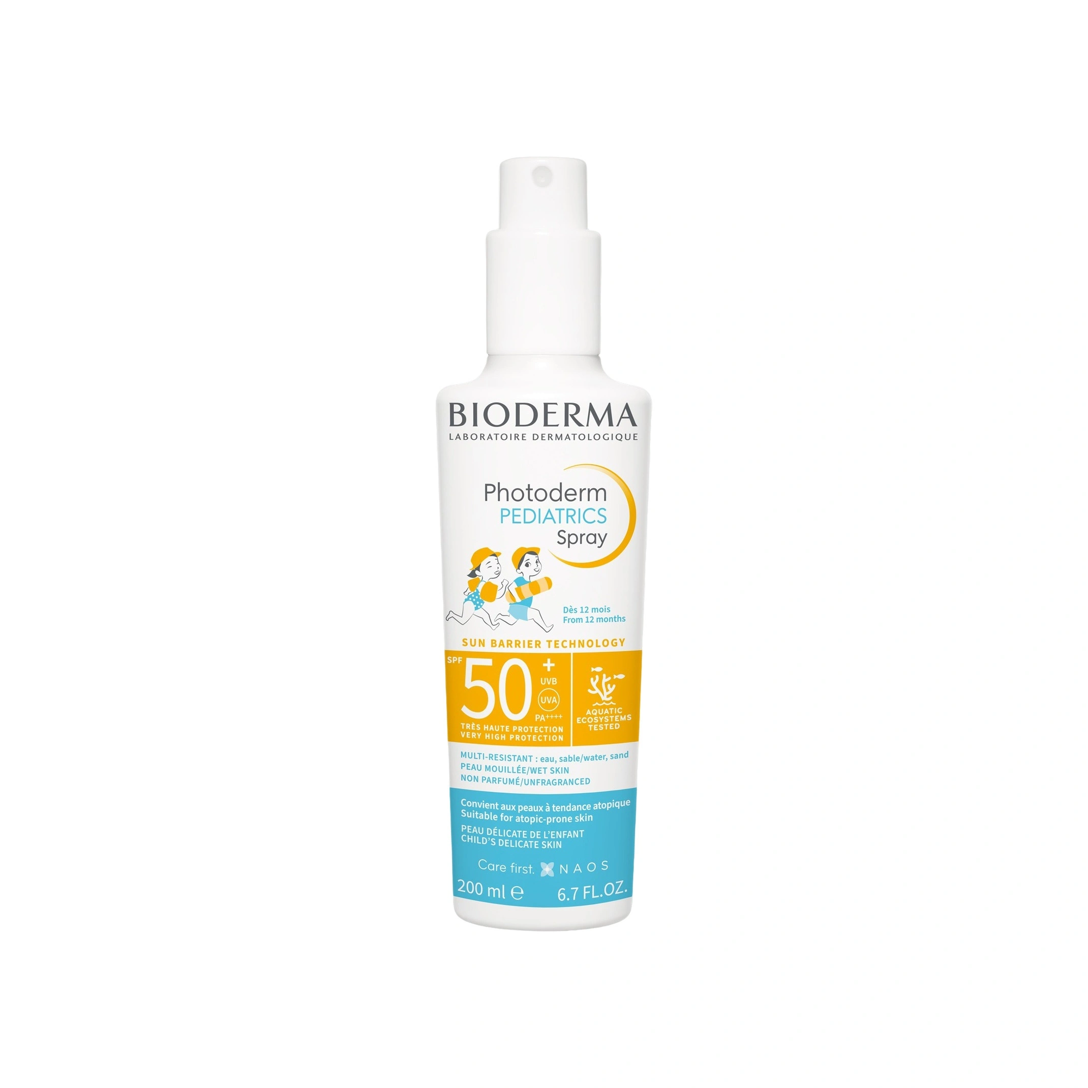 Спрей солнцезащитный Pediatrics SPF50+ Photoderm купить в VISAGEHALL