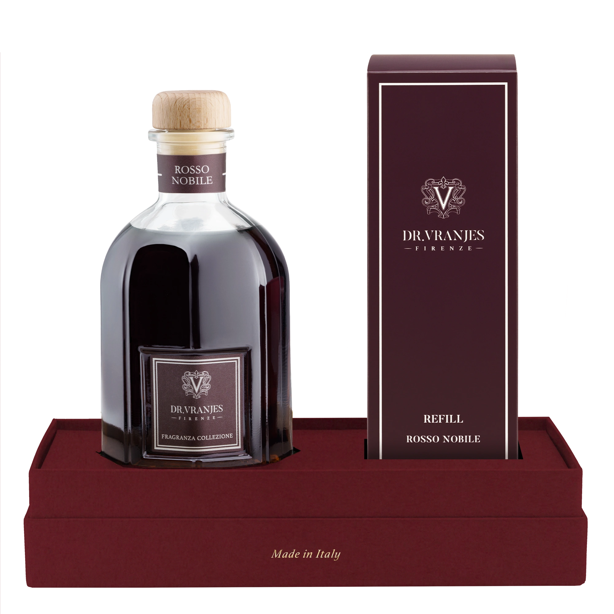 Подарочный набор Диффузор + Рефил Rosso Nobile  купить в VISAGEHALL