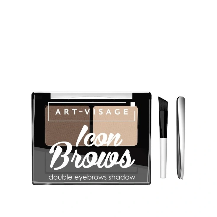 Тени двойные для бровей Icon Brows купить в VISAGEHALL