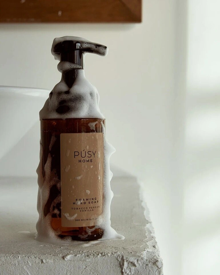 Мыло-пенка для рук Home foaming hand soap купить в VISAGEHALL