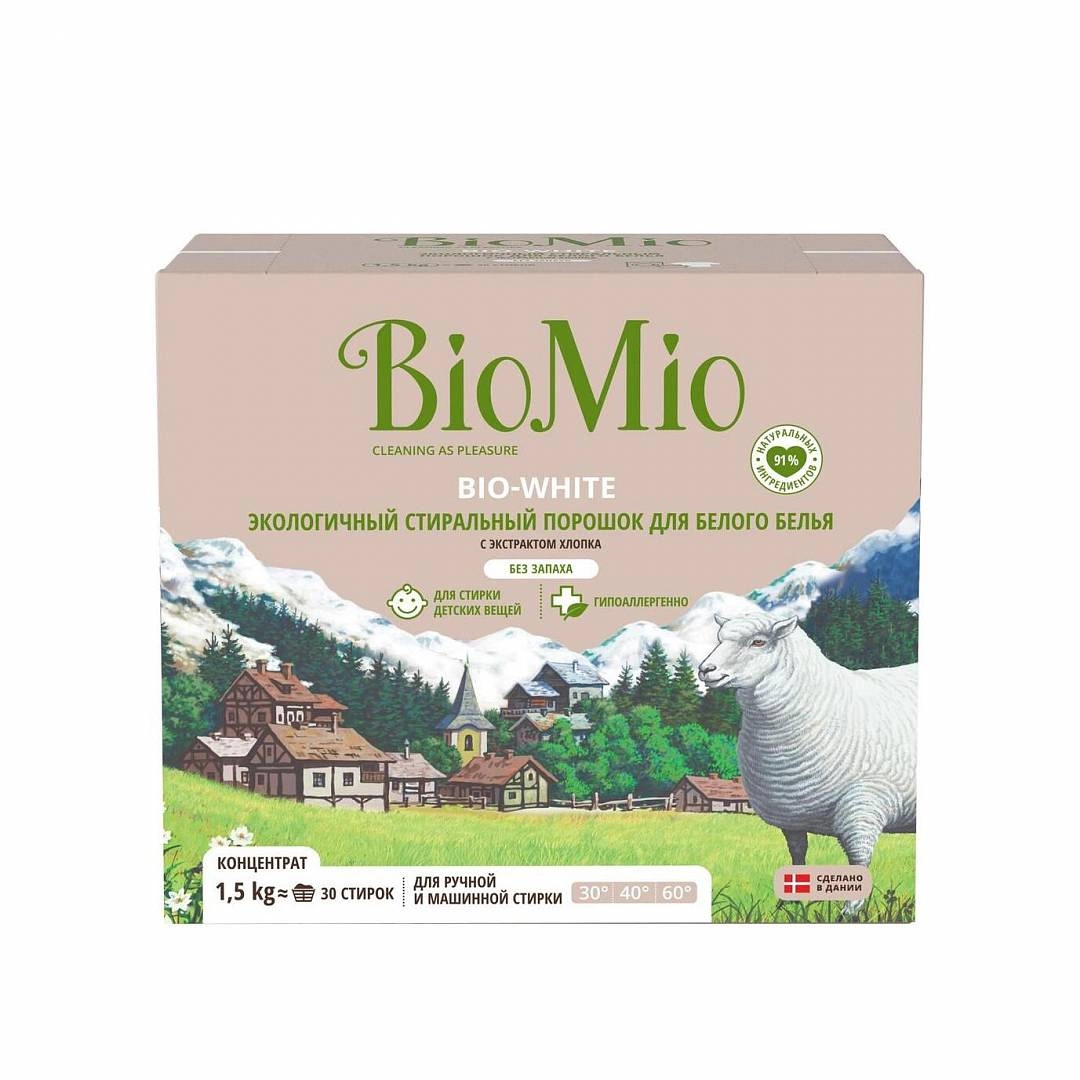 BioMio Порошок стиральный для цветного белья купить в VISAGEHALL
