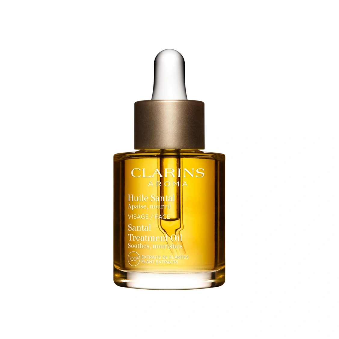 Масло косметическое для сухой или красноватой кожи Huile Santal купить в VISAGEHALL