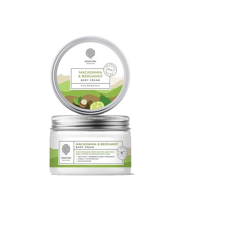 Крем-баттер для тела Macadamia & Bergamot Cream купить в VISAGEHALL