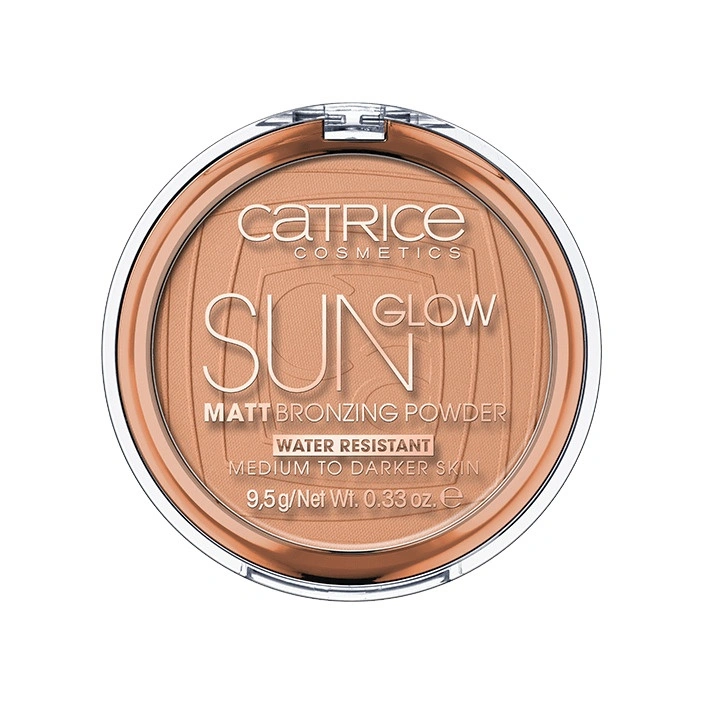 Пудра компактная с эффектом загара Sun Glow Matt Bronzing Powder 035 