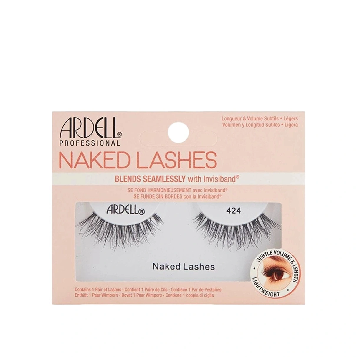 Ресницы накладные Naked Lashes 424  купить в VISAGEHALL