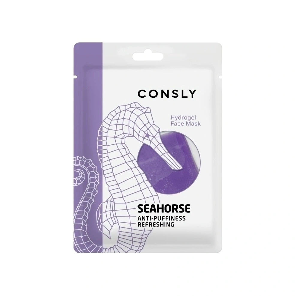 Маска гидрогелевая с экстрактом морского конька Hydrogel Seahorse Face Mask купить в VISAGEHALL