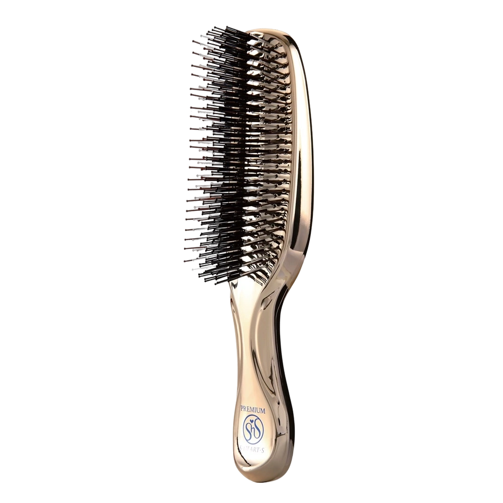 Щетка для волос массажная Scalp Brush Premium+Long Золото