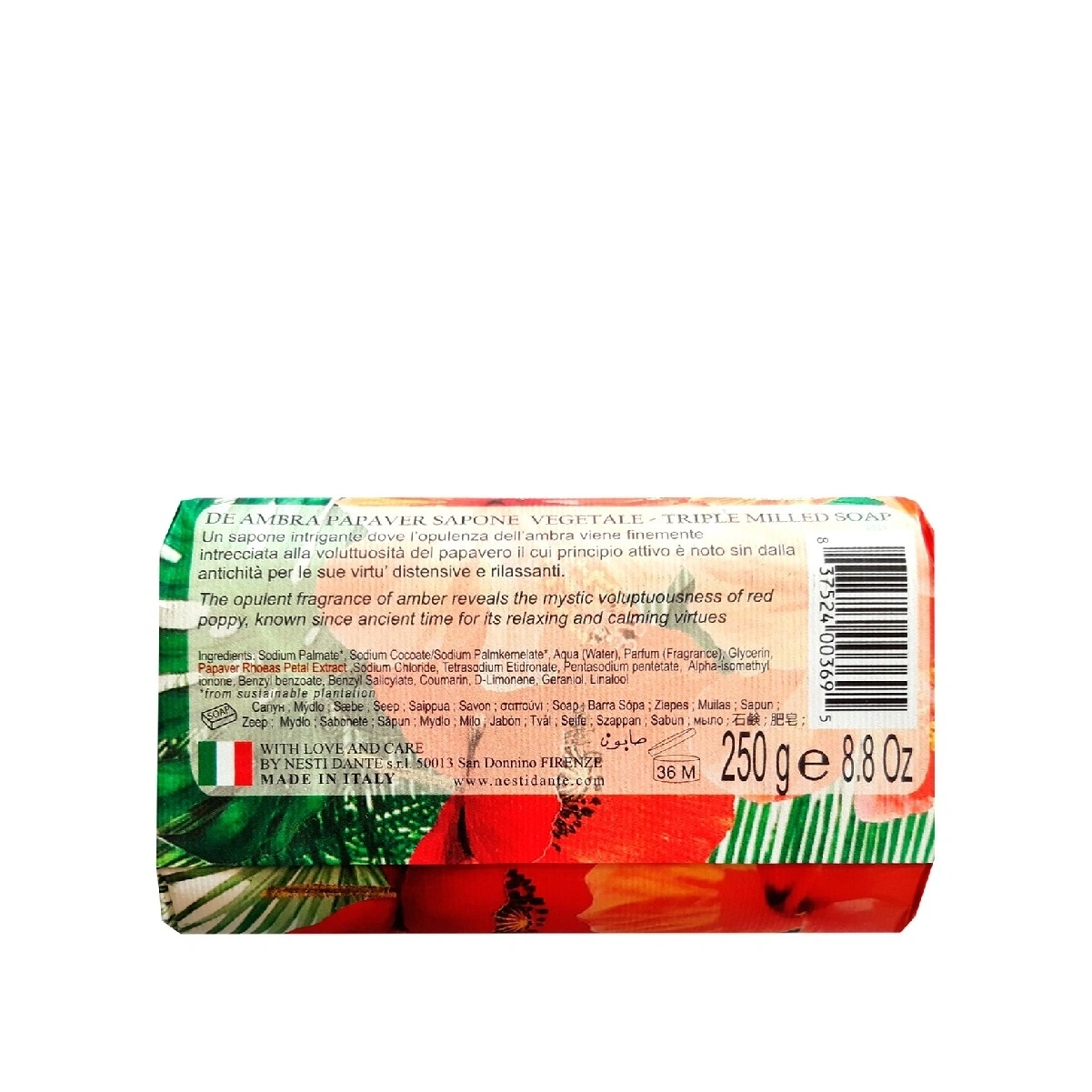 Мыло Янтарный мак With Love And Care купить в VISAGEHALL