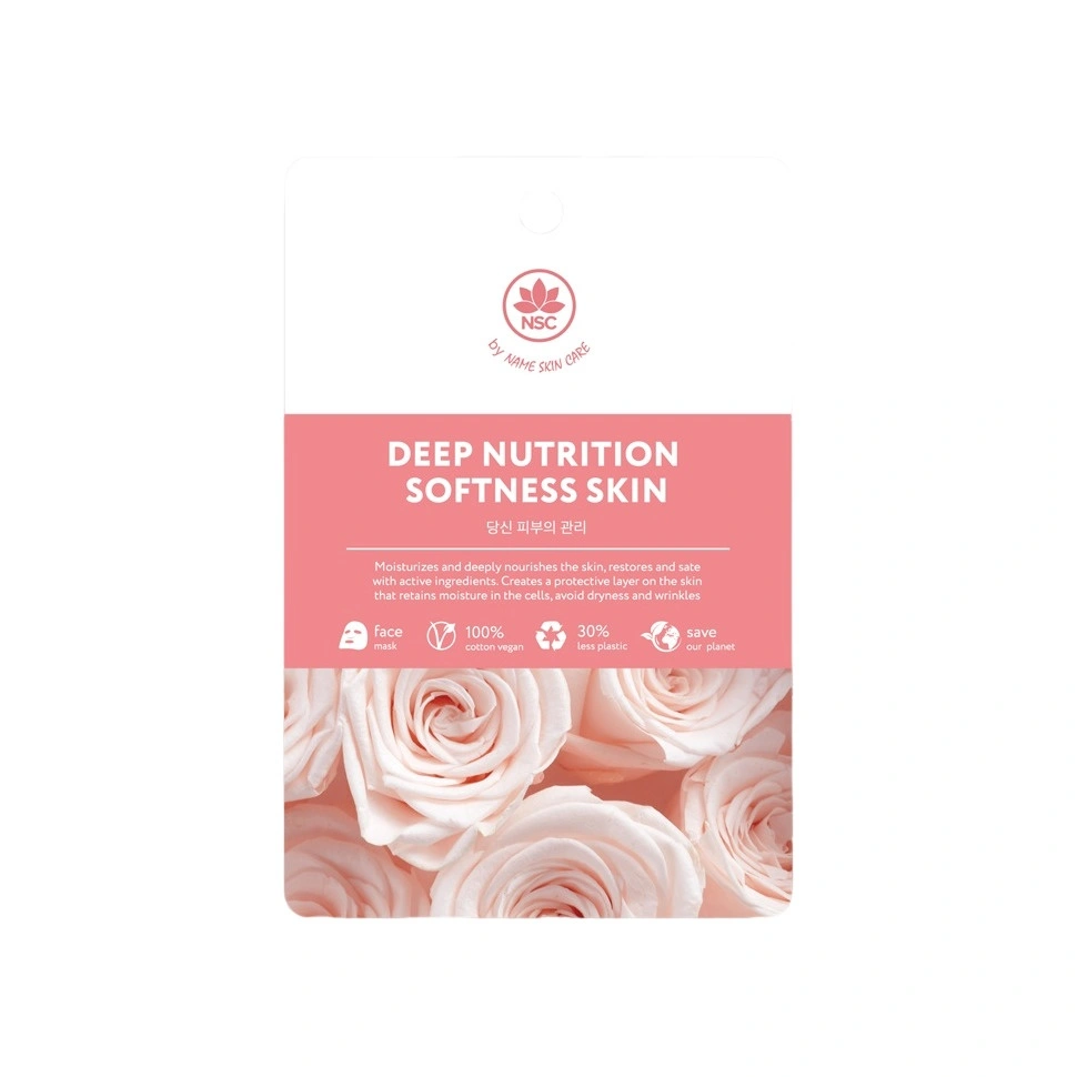 Маска тканевая для лица Deep Nutrition Softness skin